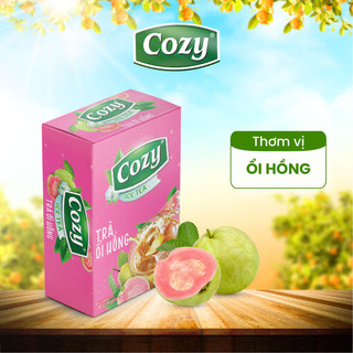 Trà ổi hồng hòa tan cozy ice tea