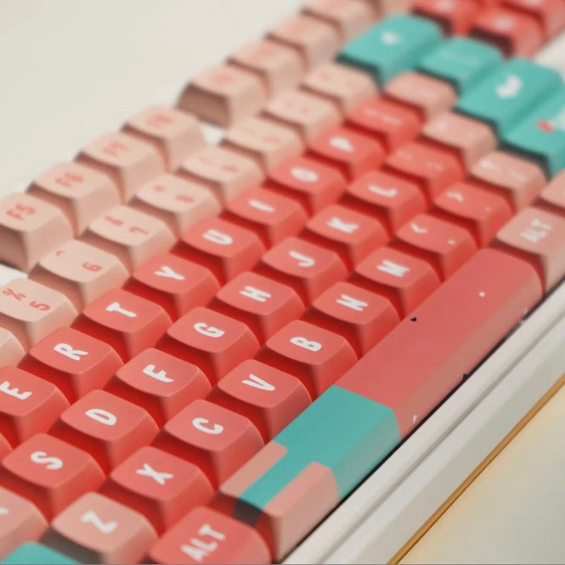 Keycap Watermelon XDA Profile chất liệu PBT dyesub dùng trên nhiều layout bàn phím cơ - Polabe Store