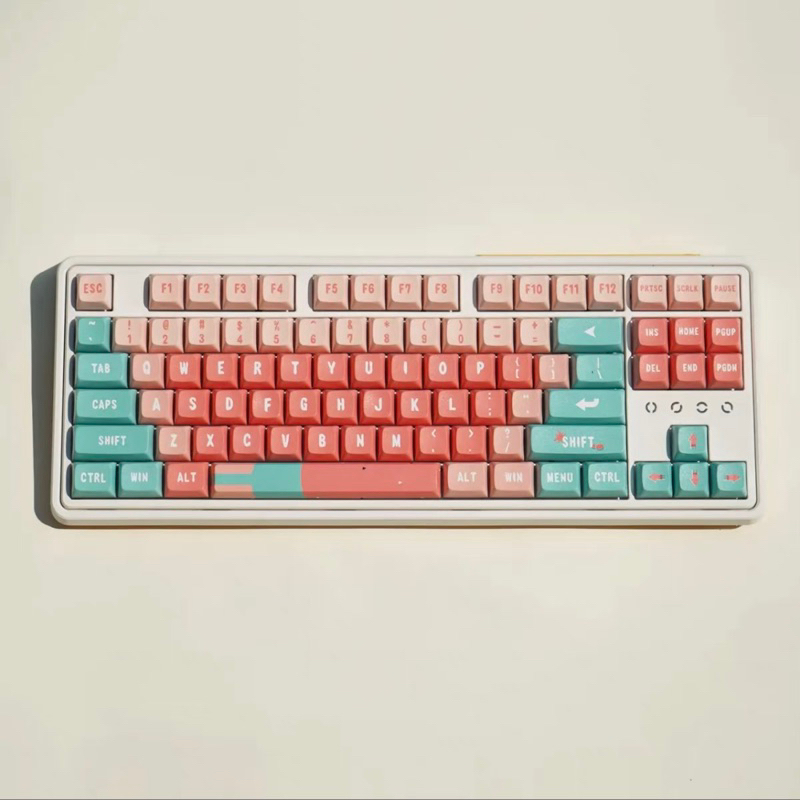 Keycap Watermelon XDA Profile chất liệu PBT dyesub dùng trên nhiều layout bàn phím cơ - Polabe Store