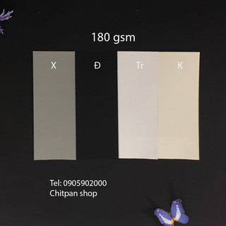 Giấy mỹ thuật màu a3 180-200gms