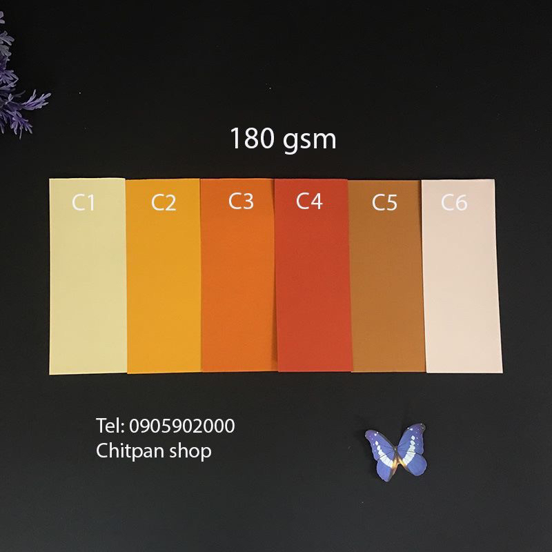 Giấy mỹ thuật màu a3 180-200gms