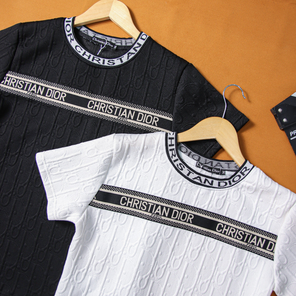 Áo phông Nam Dập Vân Ngắn Tay Cổ Tròn Cao Cấp Hiện Nay