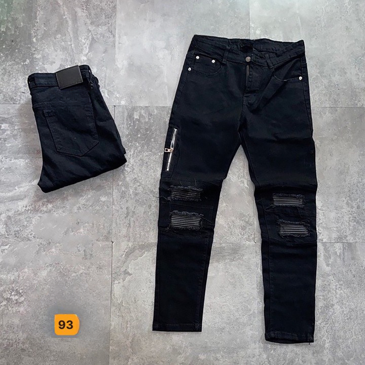 $ 8 MẪU quần jeans dài nam VÁ DA cao cấp HÀN QUỐC thời trang đẹp nhất 2021 bao đẹp y hình hàng chất lượng VNXK.