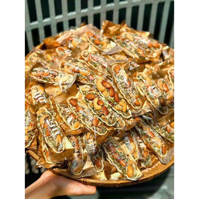 Bánh thuyền Mix hạt thượng hạng  ngon dinh dưỡng