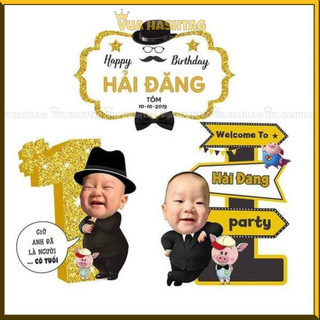 Chibi sinh nhật cho bé, thiết kế chibi sinh nhật theo chủ đề - Vua Hashtag