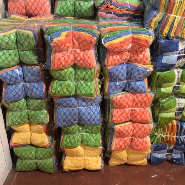 Khăn mặt bông giá rẻ , 100% sợi cotton mềm đẹp