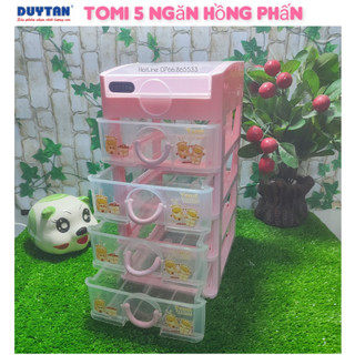 💝 Tủ nhựa duy tân Tomi nhỏ 5 Ngăn - Nhiều Màu Xinh 💝