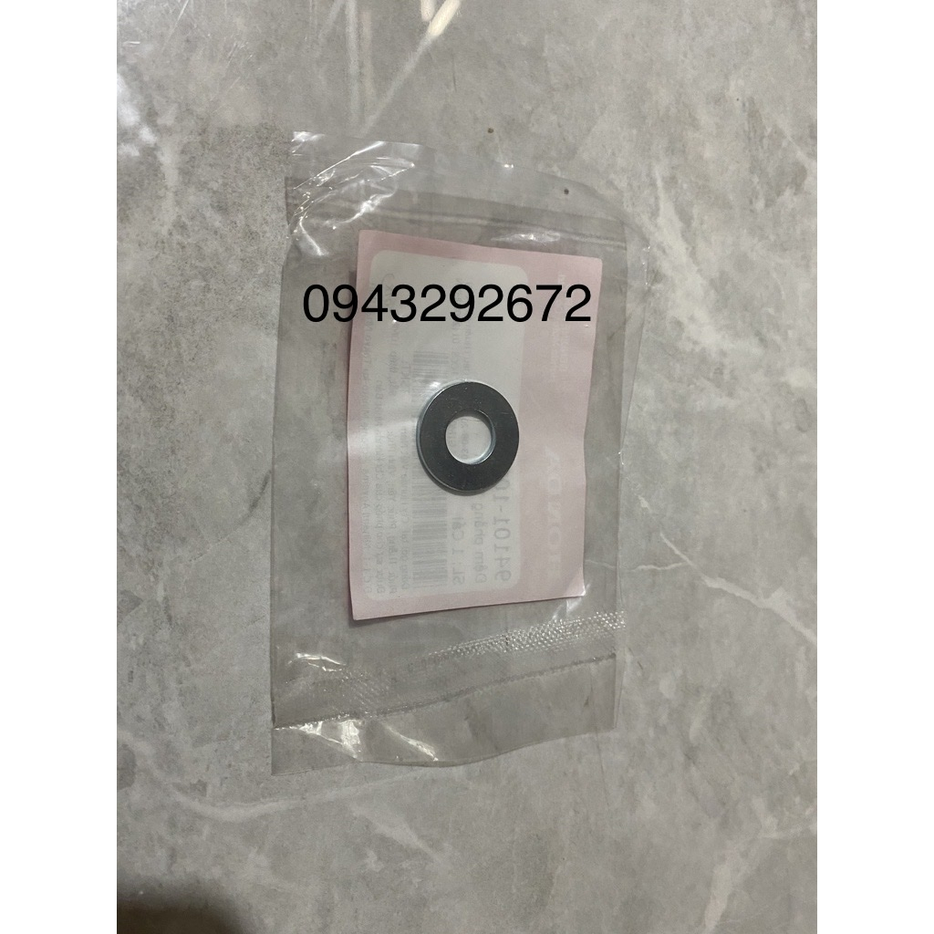 Long Đen ốc Giảm Xóc Sau (Đệm Phẳng) 10mm Honda (9410110000)