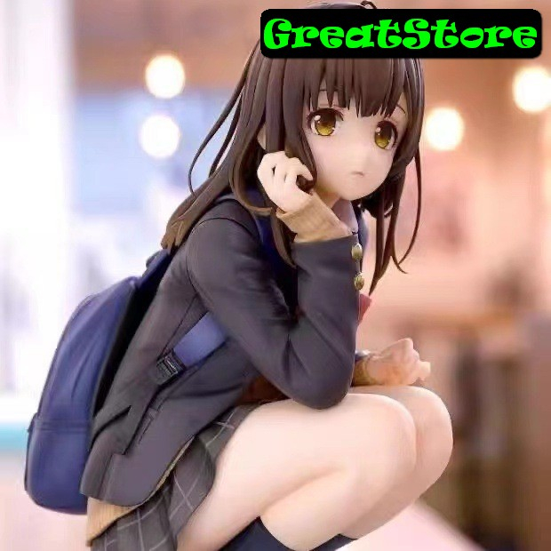 Mô hình Sayu Ogiwara Higehiro trong Anime Hige wo Soru Figure ngồi 16 cm