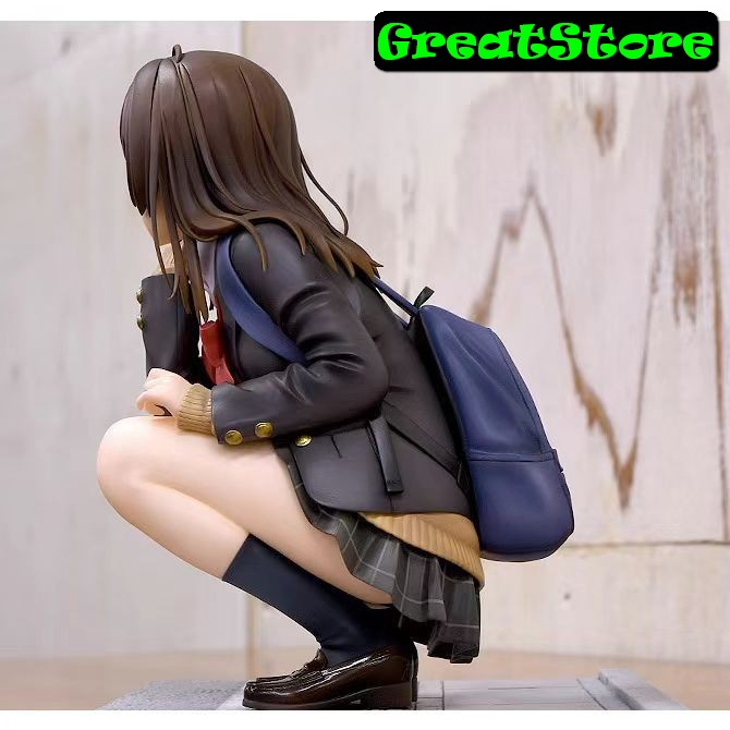 Mô hình Sayu Ogiwara Higehiro trong Anime Hige wo Soru Figure ngồi 16 cm