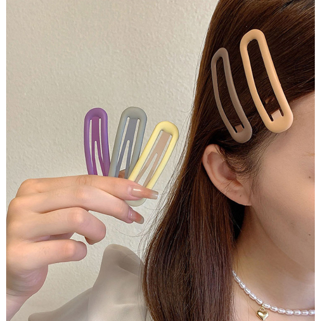 Set 6 Kẹp BB ​​màu Morandi mới