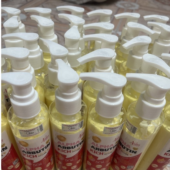 Kích trắng niKos alpha arbutine chính hãng