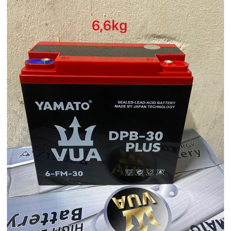 Ắc Quy khô 12v Xe Máy Điện yamato 12V-30AH, Ắc Quy dùng cho Loa Kéo, Năng Lượng Mặt Trời...