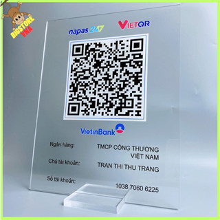 Mã qr code - mica đài loan 100% cao cấp - vna