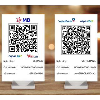 Mã QR code - Mica Đài Loan 100% cao cấp - Vna