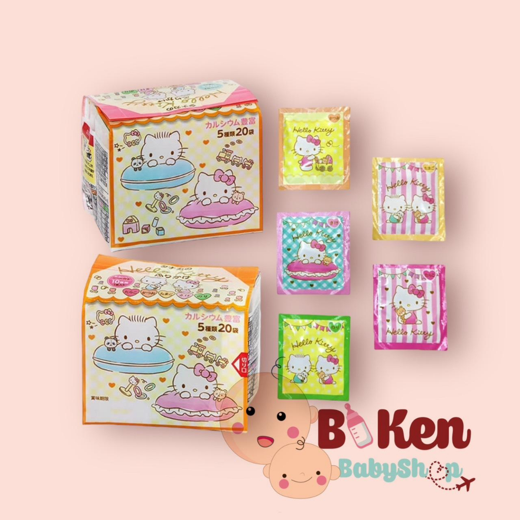 Gia vị rắc cơm Hello Kitty date 2024