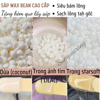 Sáp wax lông nách, sáp wax nóng, hard wax bean