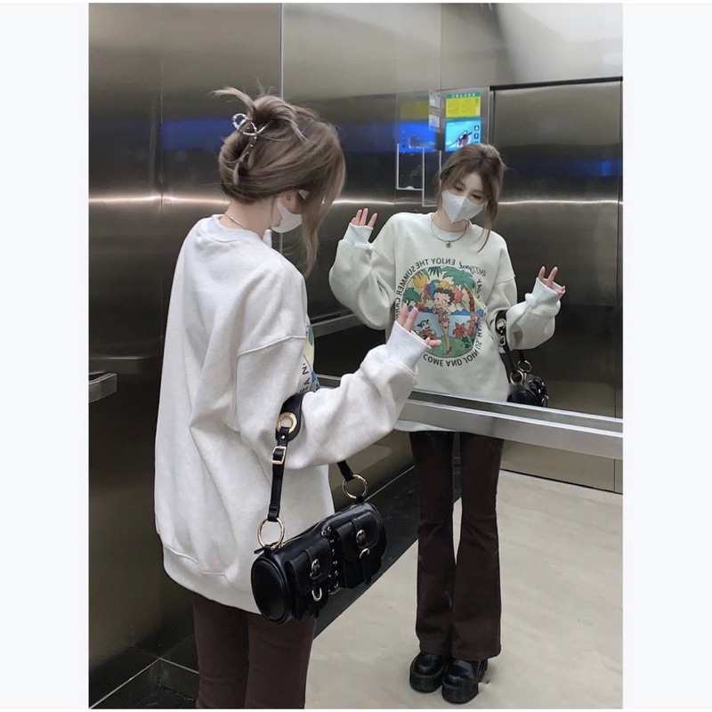 Quần jean flared jean 9 màu lưng cao ống đứng loe nhẹ form hàn, màu xám vải nhập xịn hàn quốc