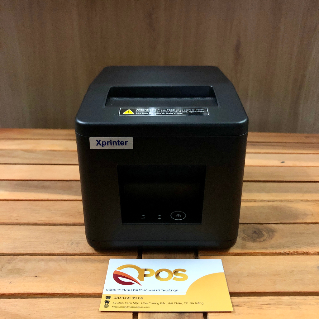 Máy in hoá đơn K80 Xprinter 1 - 2 cổng USB+LAN, Q805K, Q805KL chính hãng BH 12 tháng