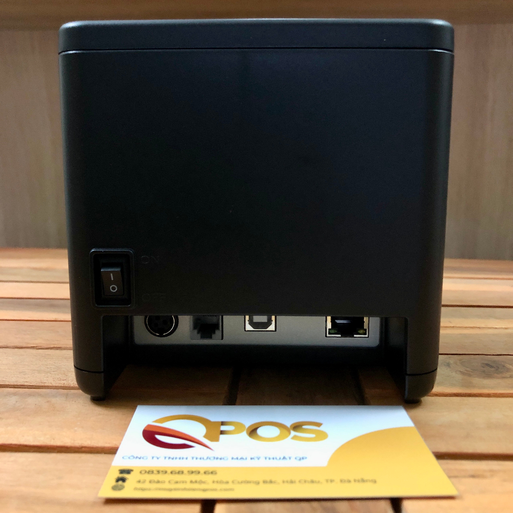 Máy in hoá đơn K80 Xprinter 1 - 2 cổng USB+LAN, Q805K, Q805KL chính hãng BH 12 tháng