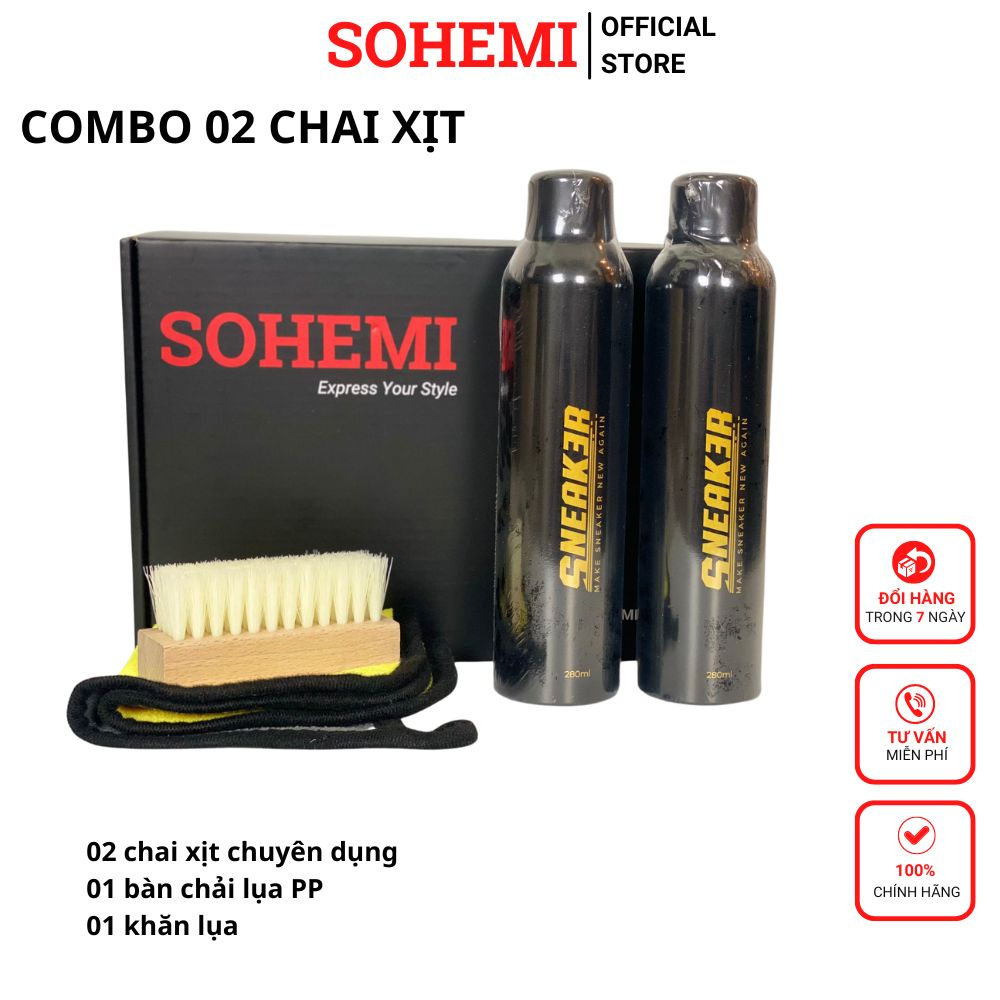 Chai vệ sinh làm sạch giày sneaker chuyên sâu