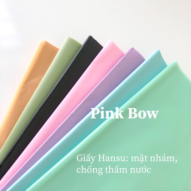 Giấy Ouya, Sydney gói Hoa quả/ Hộp quà tặng/ Trang trí tiệc tùng phòng ốc đủ màu Pastel Vintage size 58x58cm 50x70cm