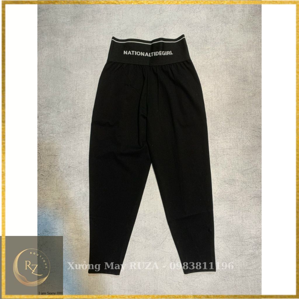Quần Bigsize nữ 42kg - 82kg Form baggy cạp cao 10cm chất umi co giãn 4 chiều
