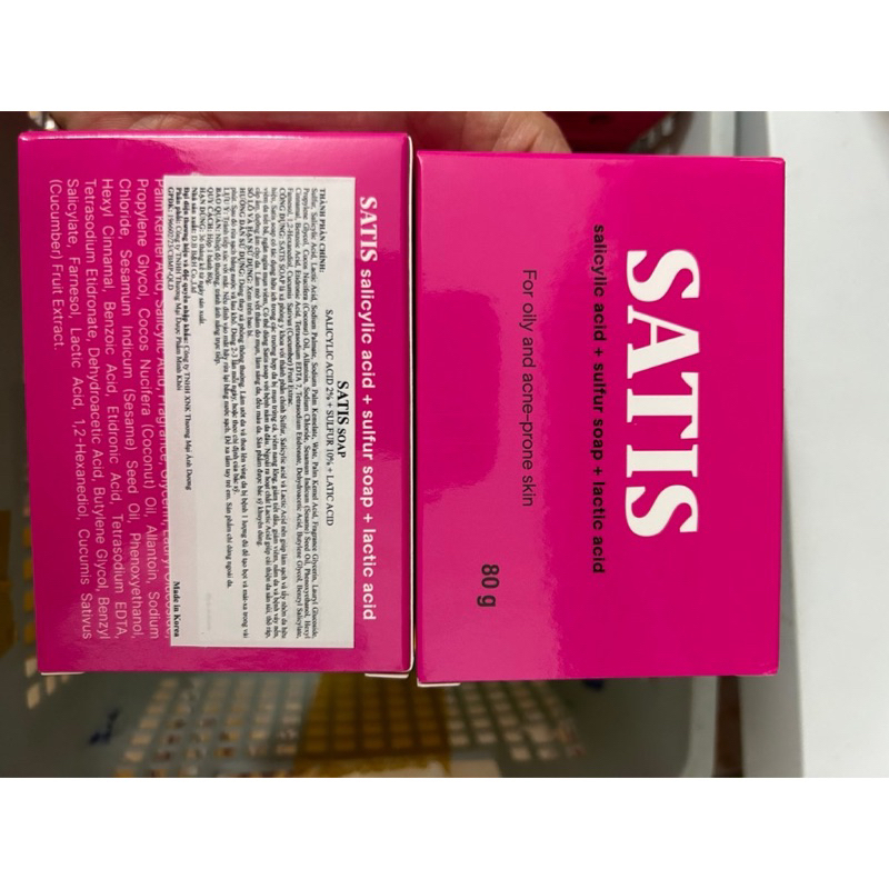 Xà phòng tắm satid satis 80g