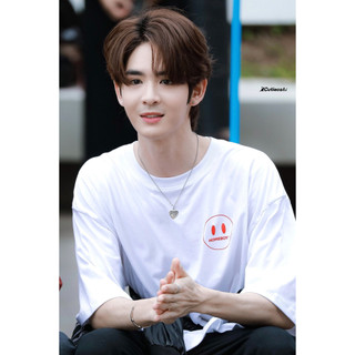 Áo thun tay ngắn Mặt cười Silent giống Jame Supamongkon