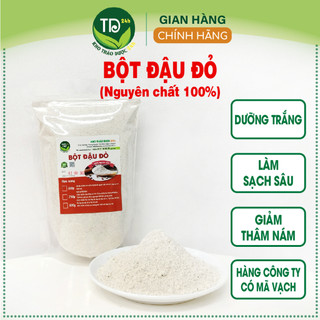 Bột đậu đỏ nguyên chất 100%, dùng đắp mặt nạ, ngăn ngừa mụ-n, dưỡng da, trắng mịn, giảm thâm, ná-m [250 gr - 500 gr]