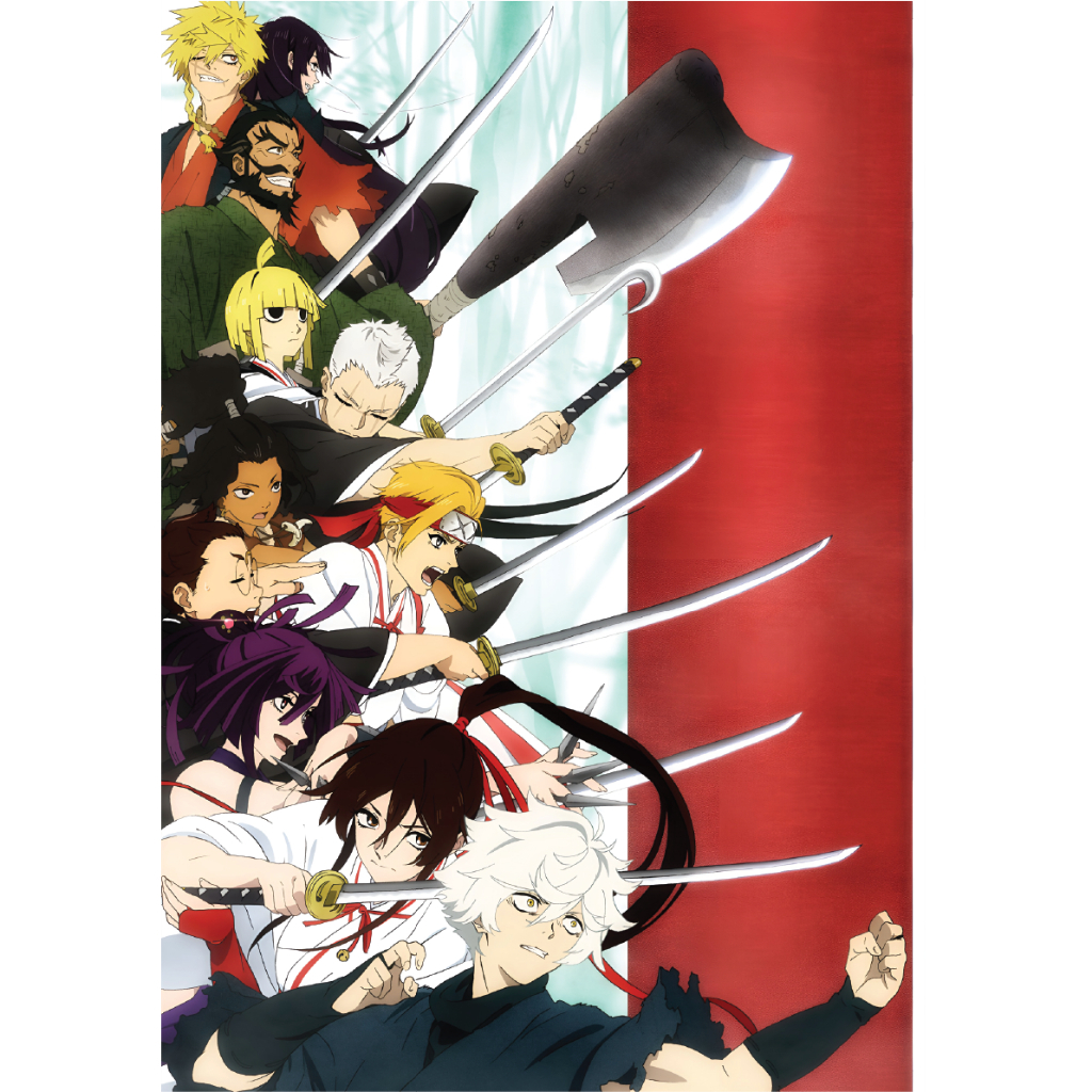 Poster Anime Jigokuraku GIẤY DECAL Tranh Dán Tường Anime Manga Hell's Paradise Địa ngục cực lạc