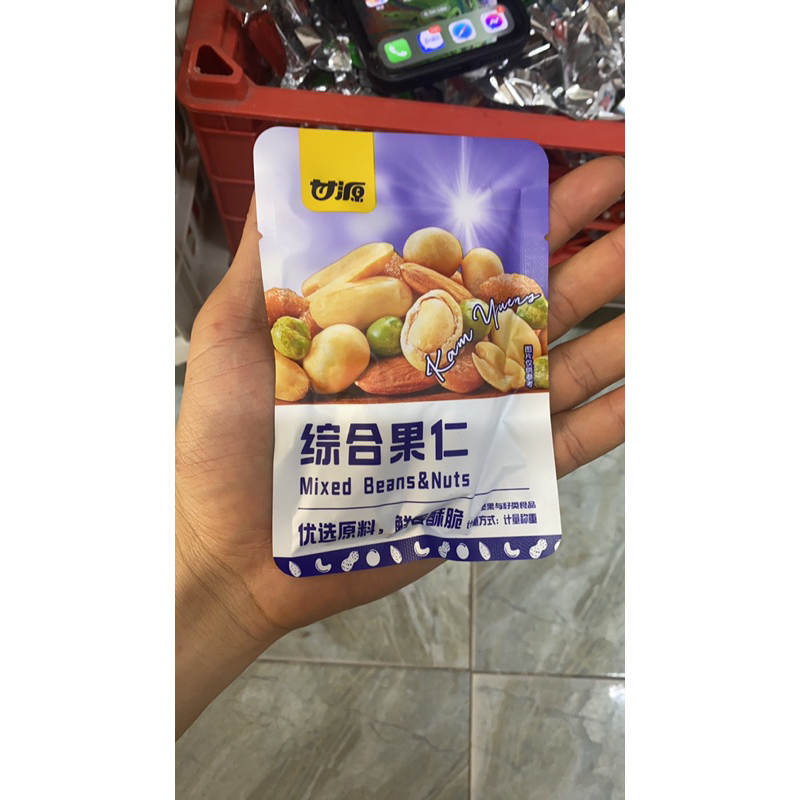 Gói hạt dinh dưỡng mix hạt sấy giòn, ngon gói 30g