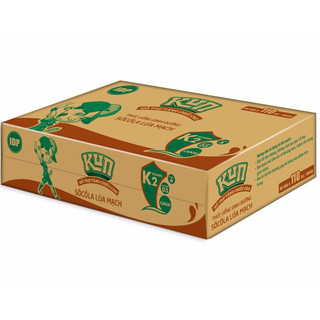 Thùng 48 hộp x 110ml sữa kun socola lúa mạch, sữa kun hương kem dâu, hương kem cam