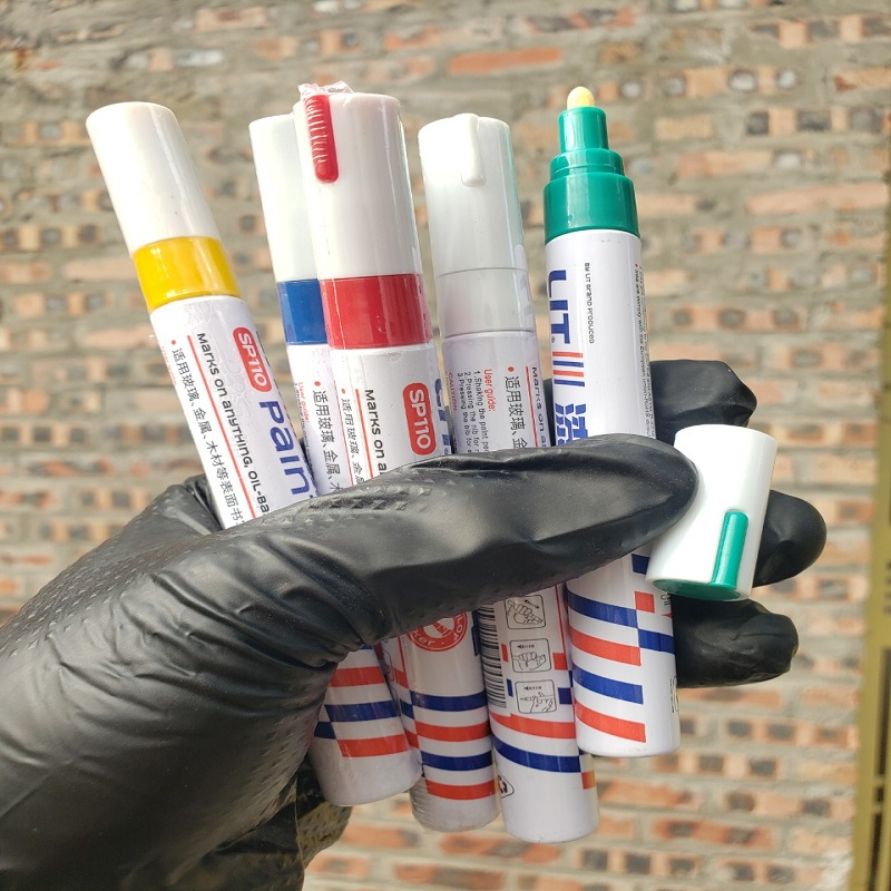 Bút chấm sơn ốc, bút sơn vỏ xe nhiều màu