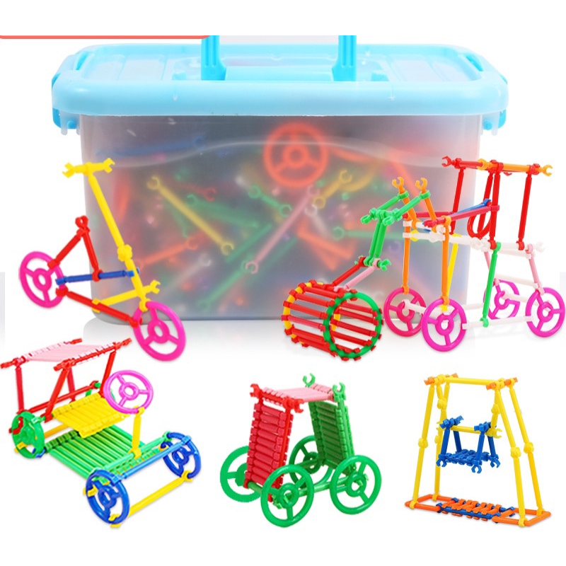 Bộ xếp hình que diêm cho bé