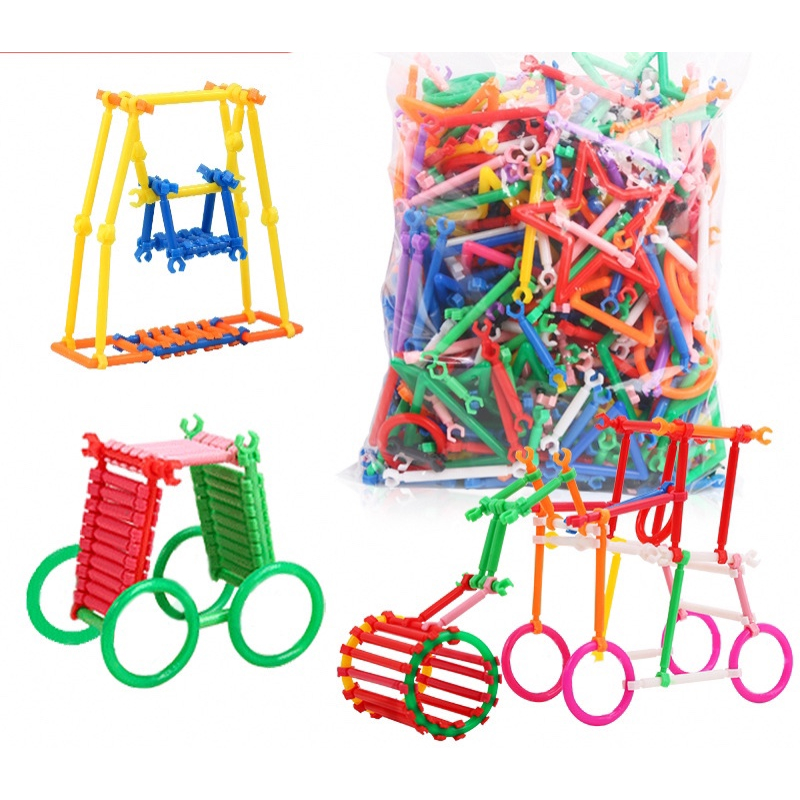 Bộ xếp hình que diêm cho bé