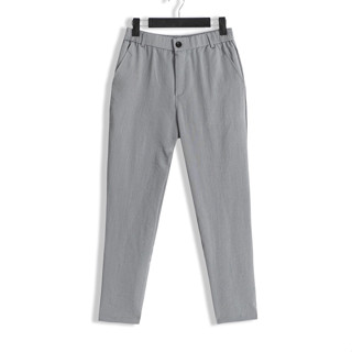 quần dài nam vải đũi ống xuông