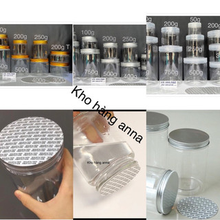 Hủ đựng hạt- hủ đựng thực phẩm- hủ nắp nhôm-hủ nhựa