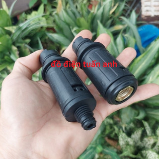 Đầu béc súng rửa xe, Đầu súng ren ngoài mỏ vịt kiểu gài gắn súng xịt rửa áp lực cao