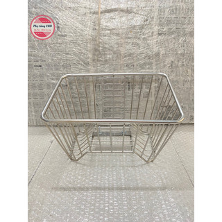 Rổ xe inox cho xe cub và dream