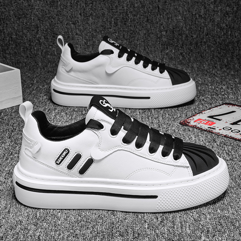 Giày Sneaker Thể Thao Nam Màu Trắng G107 Cao Cấp Đẹp Thời Trang Giá Rẻ Độn Đế Tăng Chiều Cao Cho Học Sinh Sinh Viên A1