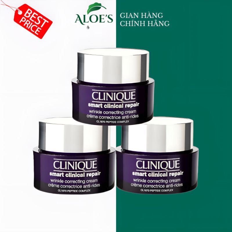 Kem dưỡng ẩm Clinique Smart Clinical Repair Wrinkle Correcting Cream 5ml
