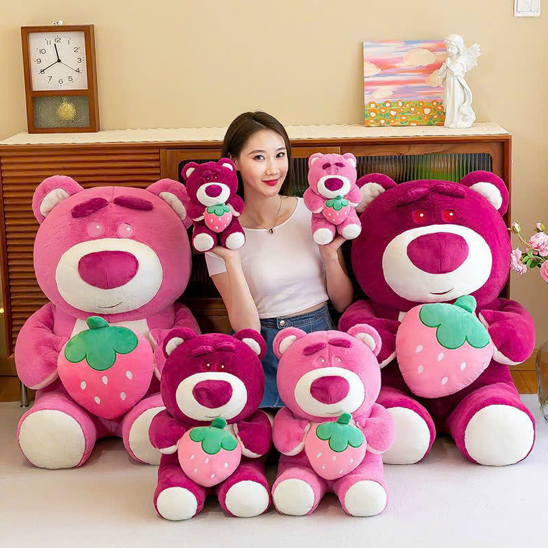Gấu Dâu Siêu To Bự ( 2 kt 55cm và 90cm)