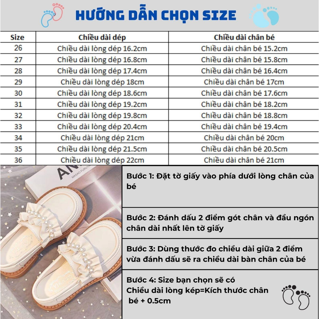 Giày Búp Bê Đính Hạt ngọċ Phong Cách Hàn Quốc Cho Các Bé Đi Chơi Đi Học
