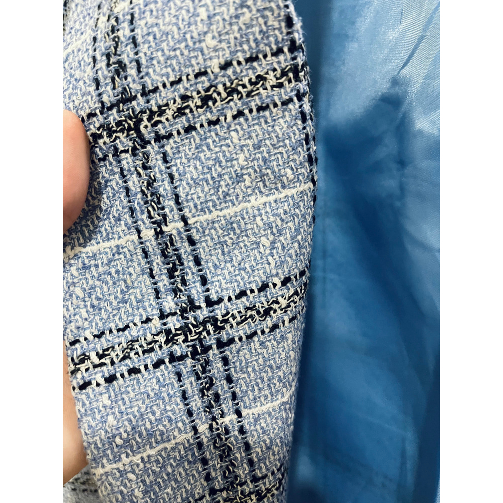 Áo khoác dạ Tweet dáng dài