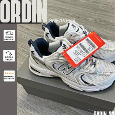 Giày Newblance530 Xám Bạc White Cao Cấp