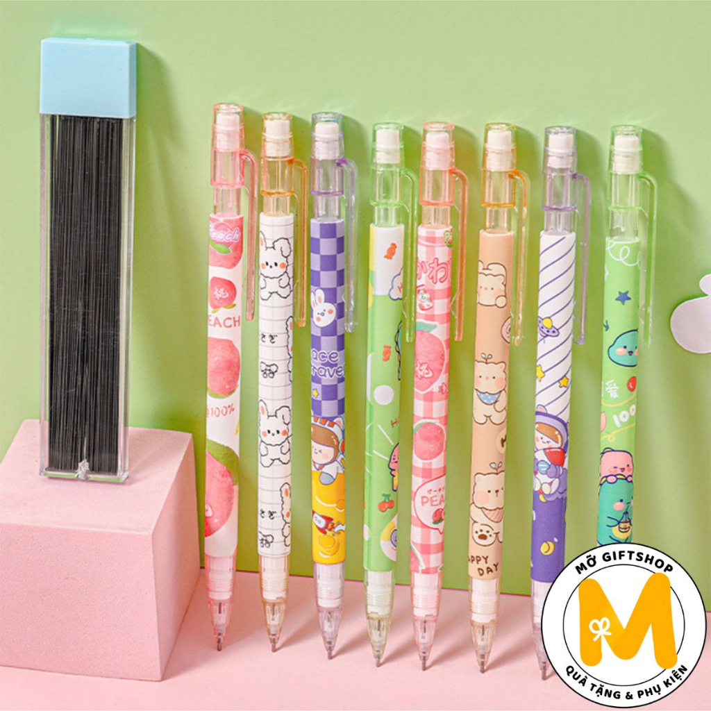 Bút chì bấm dễ thương nhiều mẫu
