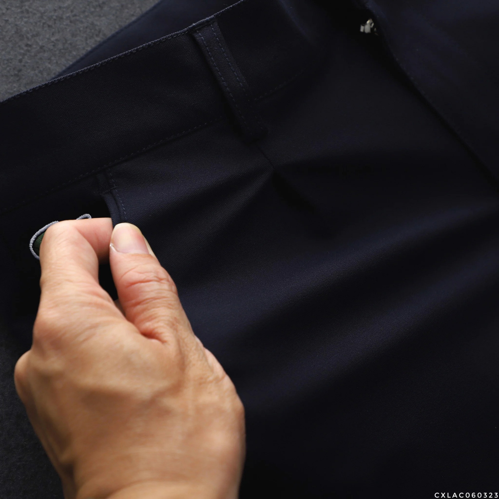 Quần Dài Kaki Nam LACOSTE Vải RT Cực Nhẹ Mát Co Giãn Full Nút Khắc Cá Xanh Siêu Nhẹ Dáng Âu Công Sở Có Big Size 5 Màu