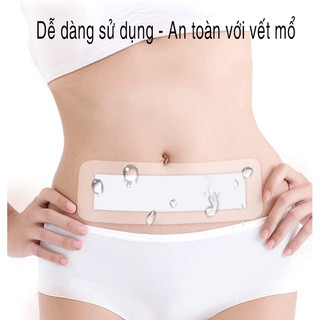 Miếng dán vết mổ, vết thương, miếng dán hút dịch vô trùng sau mổ chống thấm nước