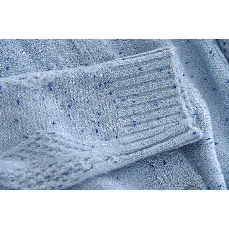 B230 Cardigan len mỏng xuất dư của EIFINI